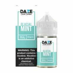 VTM B2C Warehouse Glacial Mint E-Liquid By Daze E-Liquids SALTS Synthetic Nicotine