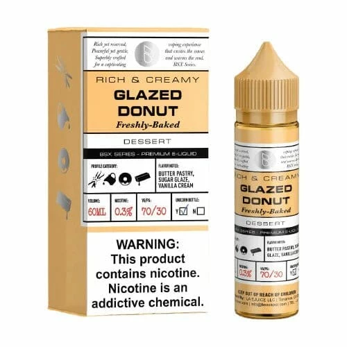 VTM B2C Warehouse Glazed Donut E-Juice By Glas BSX