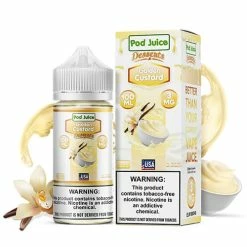 VTM B2C Warehouse Golden Custard E-Liquid By Pod Juice TFN NEW