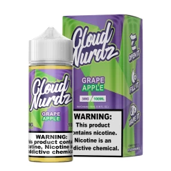 VTM B2C Warehouse Grape Apple 100ml E-Juice By Cloud Nurdz Synthetic