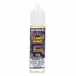 VTM B2C Warehouse Synthetic Nicotine Grape E-Juice By Candy King Bubblegum Collection Synthetic