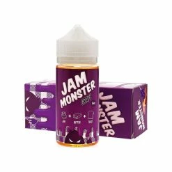 VTM B2C Warehouse Synthetic Nicotine Grape E-Juice 100ml By Jam Monster Synthetic