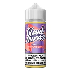 VTM B2C Warehouse Grape Strawberry 100ml E-Juice By Cloud Nurdz Synthetic