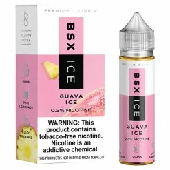VTM B2C Warehouse Guava Ice E-Juice By Glas BSX Ice TFN