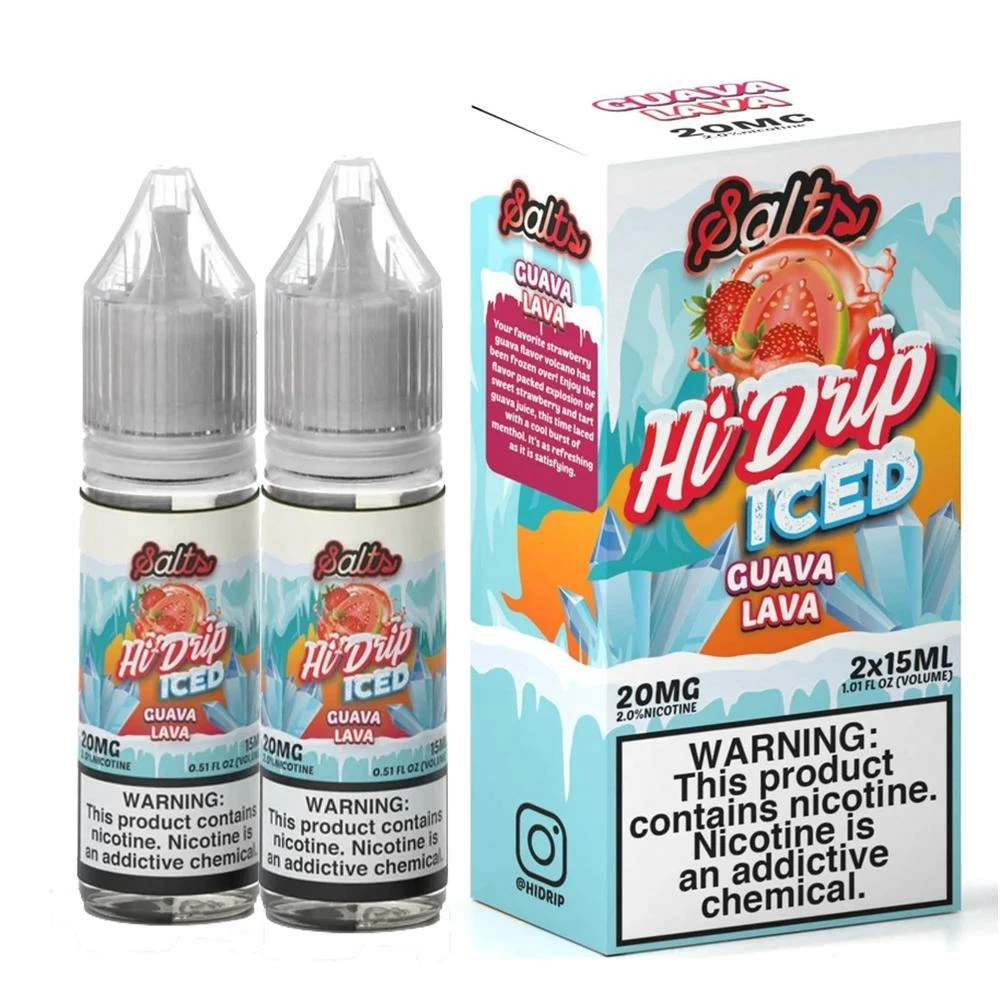 VTM B2C Warehouse NEW Guava Lava E-Liquid By Hi Drip Iced Salt
