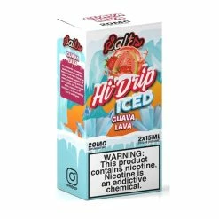 VTM B2C Warehouse NEW Guava Lava E-Liquid By Hi Drip Iced Salt