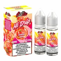 VTM B2C Warehouse Guava Lava Salt E-Liquid Twin Pack By Hi-Drip Salt