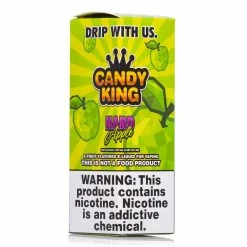 VTM B2C Warehouse Hard Apple E-Juice By Candy King Synthetic Synthetic Nicotine