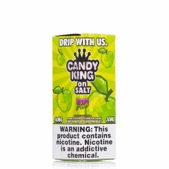 VTM B2C Warehouse Hard Apple E-Liquid By Candy King On Synthetic Salt Synthetic Nicotine