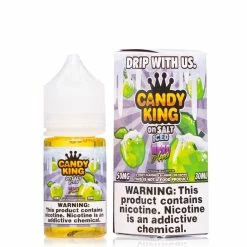 VTM B2C Warehouse Iced Hard Apple E-Liquid By Candy King On Synthetic Salt
