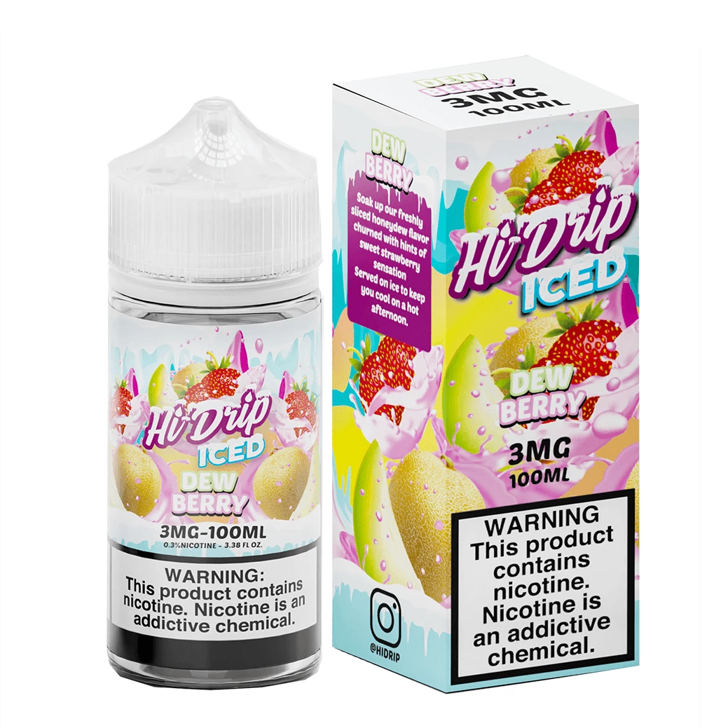 VTM B2C Warehouse Dew Berry E-Juice By Hi Drip Iced