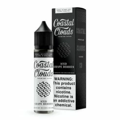 VTM B2C Warehouse E-Liquids Iced Grape Berries E-Juice By Coastal Clouds