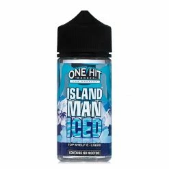 VTM B2C Warehouse One Hit Wonder Salt Island Man Ice E-Juice 100ml By One Hit Wonder Synthetic