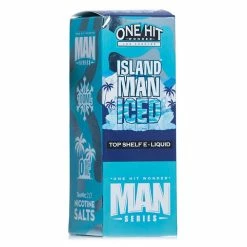 VTM B2C Warehouse One Hit Wonder Salt Island Man Ice E-Juice 100ml By One Hit Wonder Synthetic