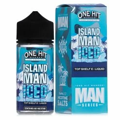 VTM B2C Warehouse One Hit Wonder Salt Island Man Ice E-Juice 100ml By One Hit Wonder Synthetic