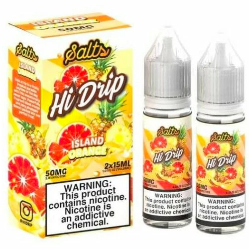 VTM B2C Warehouse Island Orange Salt E-Liquid Twin Pack By Hi-Drip Salt E-Liquids
