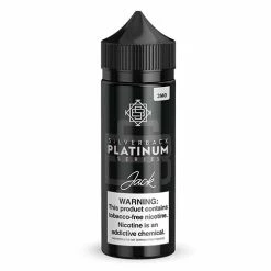 VTM B2C Warehouse Jack E-Juice By Silverback Platinum Series Tobacco-Free NEW