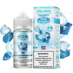 VTM B2C Warehouse Jewel Mint Sapphire Freeze E-Liquid By Pod Juice TFN