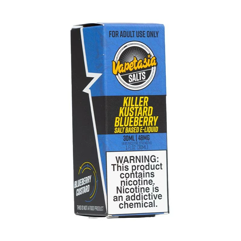 VTM B2C Warehouse Killer Kustard Blueberry E-Liquid By Vapetasia Salts