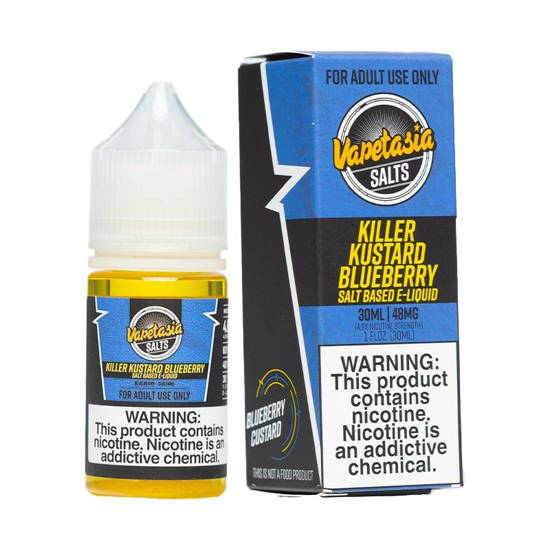 VTM B2C Warehouse Killer Kustard Blueberry E-Liquid By Vapetasia Salts