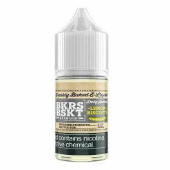 VTM B2C Warehouse E-Liquids Lemon Biscotti By BKRS BSKT By MRKTPLCE SALT