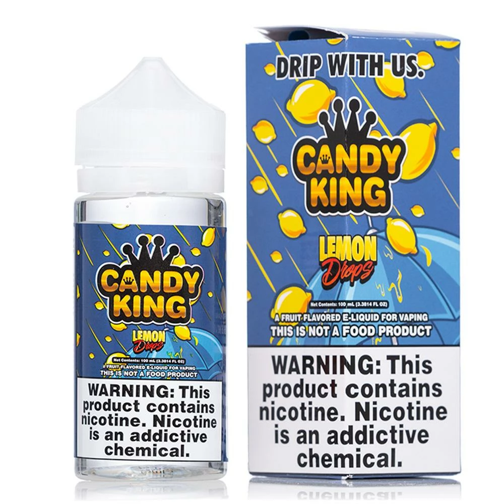 VTM B2C Warehouse Synthetic Nicotine Lemon Drops E-Juice By Candy King Synthetic