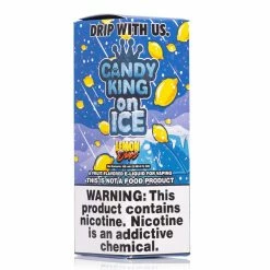 VTM B2C Warehouse Lemon Drops E-Juice By Candy King On Ice Synthetic Synthetic Nicotine