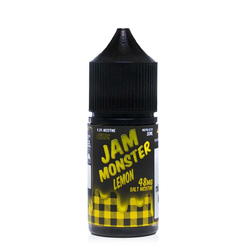VTM B2C Warehouse Lemon E-Liquid By Jam Monster Synthetic Salt Synthetic Nicotine