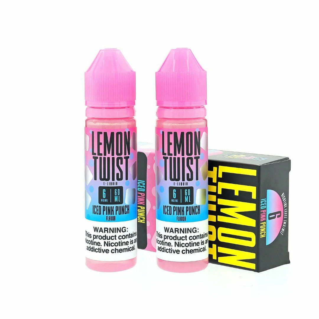 VTM B2C Warehouse Lemon Twist Iced Pink Punch E-Juice By Twist E-Liquids