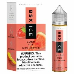 VTM B2C Warehouse Lush Ice E-Juice By Glas BSX Ice TFN NEW