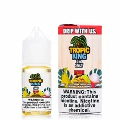 VTM B2C Warehouse Tropic King Lychee Luau E-Liquid By Candy King On Synthetic Salt