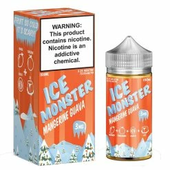 VTM B2C Warehouse Mangerine Guava E-Juice By Ice Monster Synthetic Synthetic Nicotine