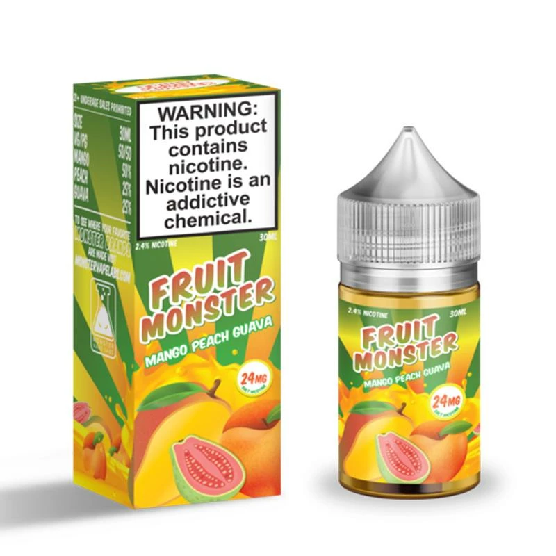 VTM B2C Warehouse Mango Peach Guava E-Liquid By Fruit Monster Synthetic Salt