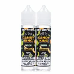 VTM B2C Warehouse Synthetic Nicotine Melon E-Juice By Candy King Bubblegum Collection Synthetic