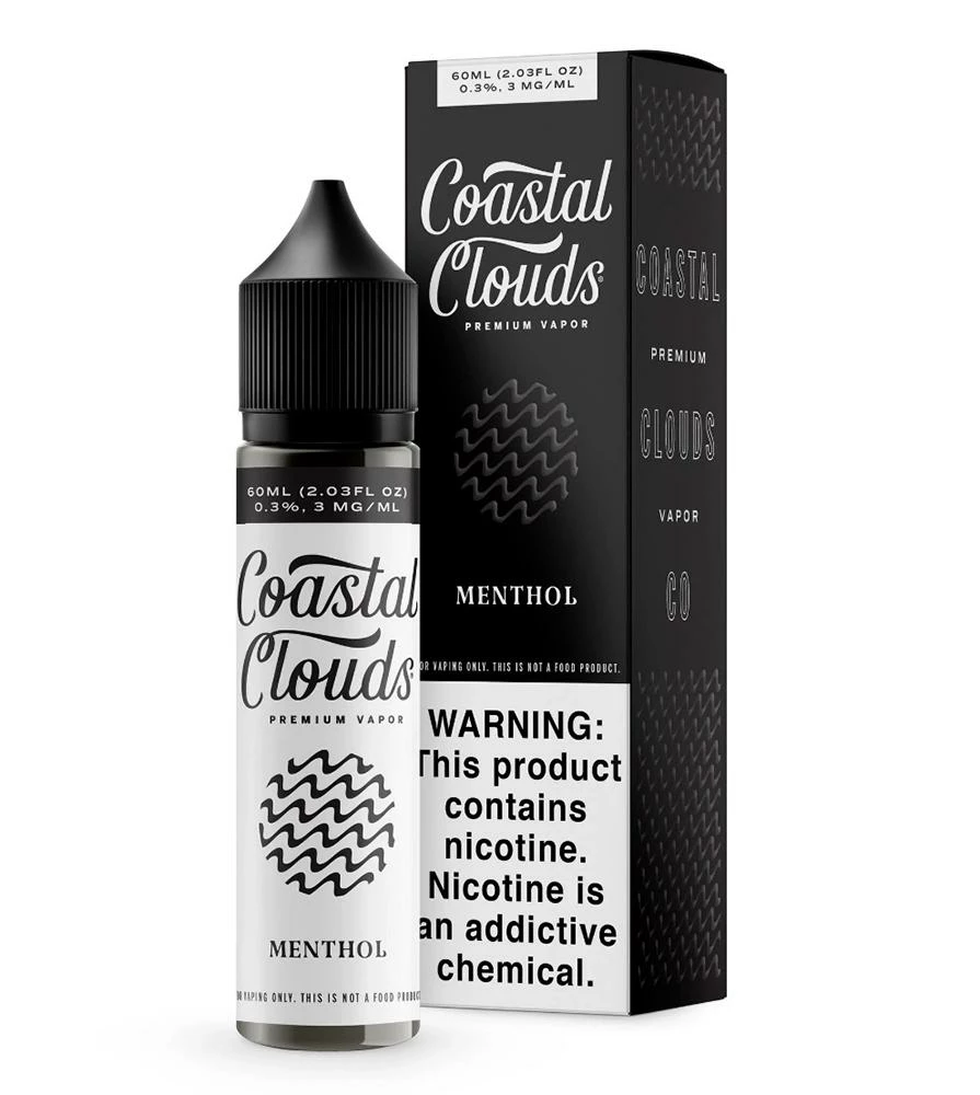 VTM B2C Warehouse Menthol E-Juice By Coastal Clouds