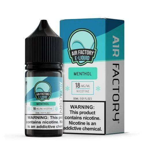 VTM B2C Warehouse Menthol E-Liquid By Air Factory Salt