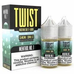 VTM B2C Warehouse Menthol No 1 E-Liquid By Twist E-Liquids Salts