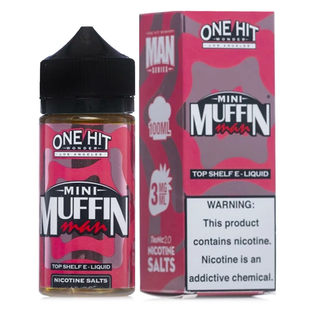 VTM B2C Warehouse Mini Muffin Man E-Juice 100ml By One Hit Wonder Synthetic