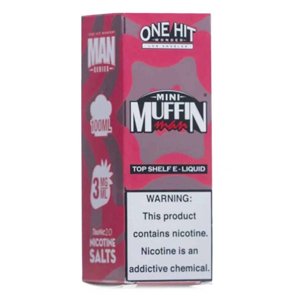 VTM B2C Warehouse Mini Muffin Man E-Juice 100ml By One Hit Wonder Synthetic