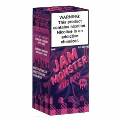 VTM B2C Warehouse Mixed Berry E-Juice 100ml By Jam Monster Synthetic Synthetic Nicotine