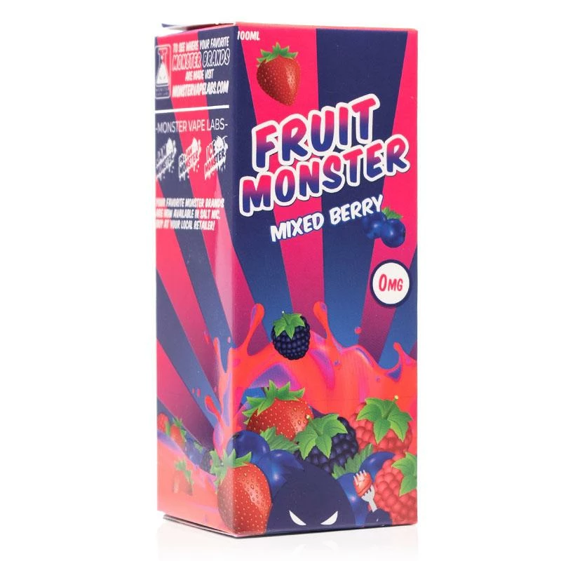 VTM B2C Warehouse Mixed Berry E-Juice By Fruit Monster Synthetic Synthetic Nicotine