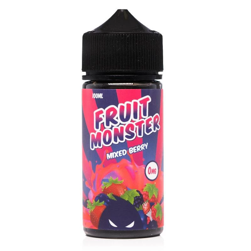 VTM B2C Warehouse Mixed Berry E-Juice By Fruit Monster Synthetic Synthetic Nicotine