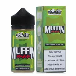 VTM B2C Warehouse One Hit Wonder Salt Muffin Man E-Juice 100ml By One Hit Wonder Synthetic