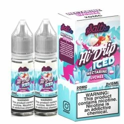 VTM B2C Warehouse Nectarine Lychee E-Liquid By Hi Drip Iced Salt