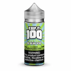 VTM B2C Warehouse OG Blue ICED E-Juice 100ml By Keep It 100 Synthetic