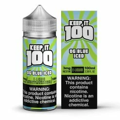 VTM B2C Warehouse OG Blue ICED E-Juice 100ml By Keep It 100 Synthetic