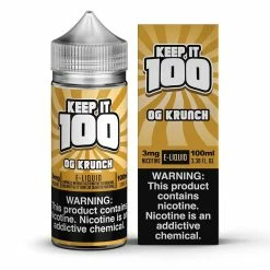 VTM B2C Warehouse OG Krunch E-Juice 100ml By Keep It 100 Synthetic