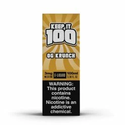 VTM B2C Warehouse OG Krunch E-Juice 100ml By Keep It 100 Synthetic