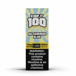 VTM B2C Warehouse OG Summer Blue 100ml E-Juice By Keep It 100 Synthetic