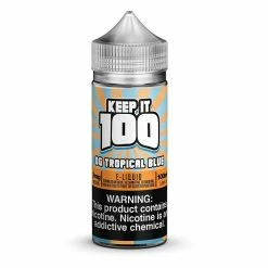 VTM B2C Warehouse E-Liquids OG Tropical Blue E-Juice 100ml By Keep It 100 Synthetic